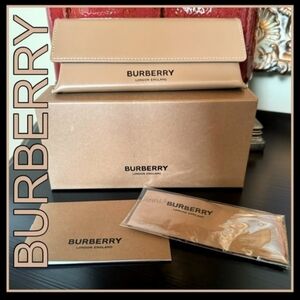 Burberry Tan Eyeglass Case